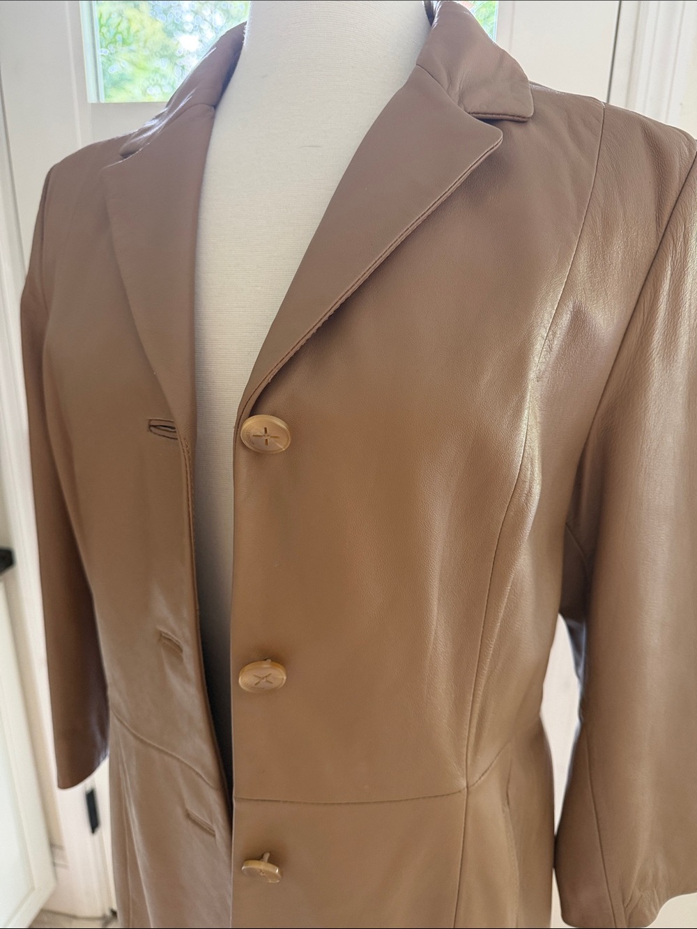 Vintage Colebrook Leather Trench